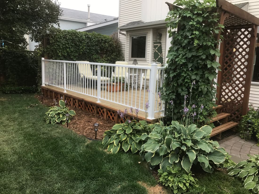 Custom aluminum railing project in Edmonton — photo 16